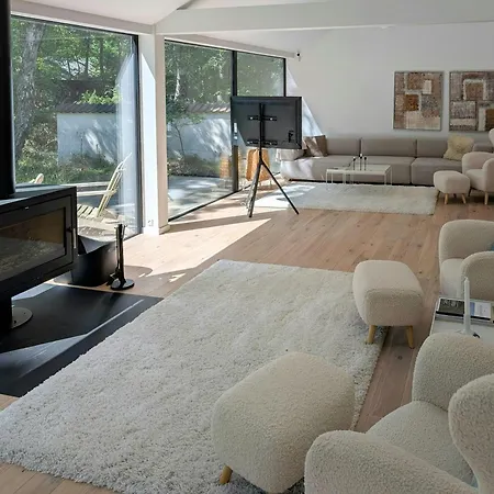 Modern Oasis In The Middle Of The Forest In Rørvig